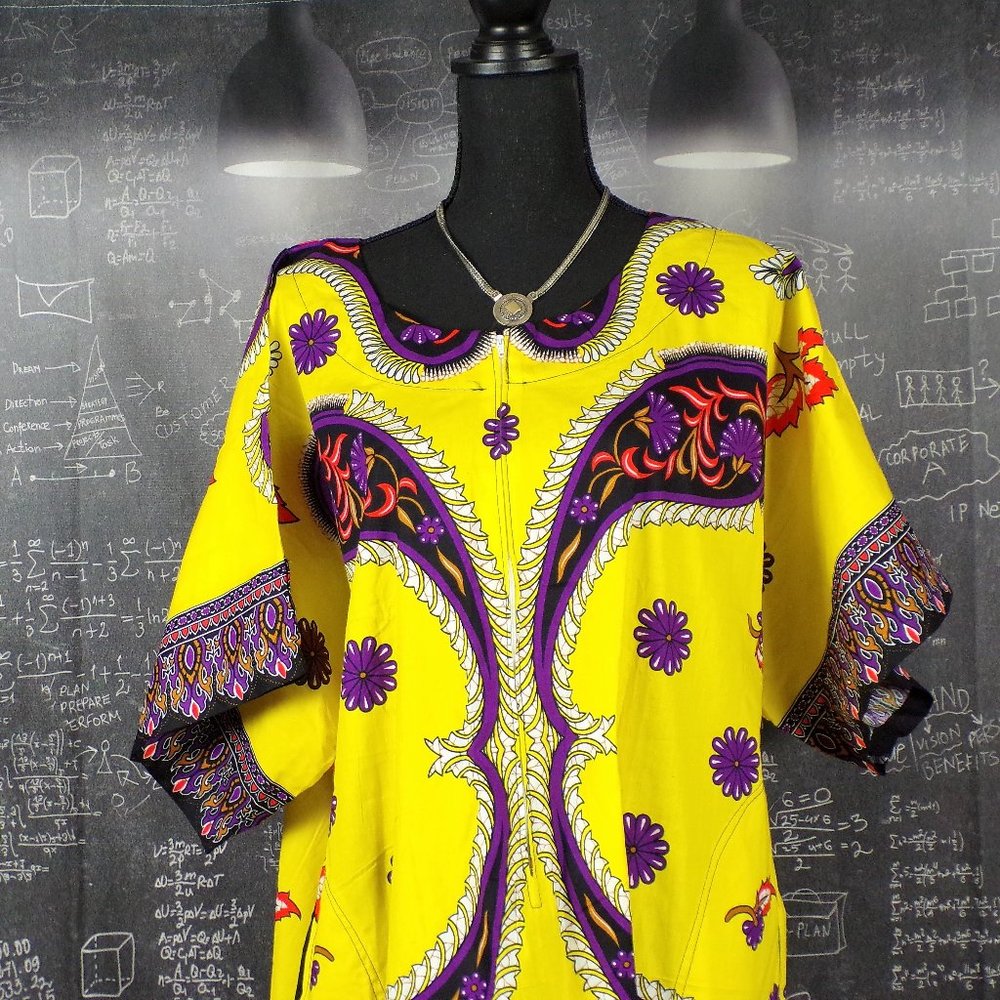 Dashiki Caftan Women's Dress